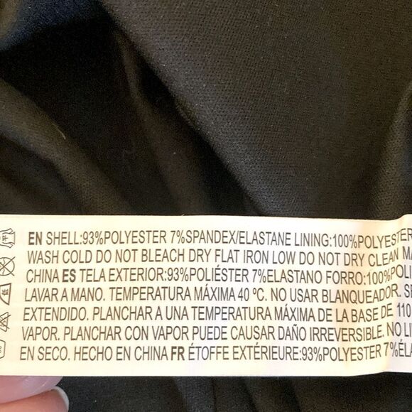 Forever 21 NWOT Women’s Dress in Black Velvet with Sequin Pattern. Size Small. - Picture 8 of 8